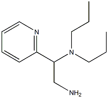 [2-amino-1-(pyridin-2-yl)ethyl]dipropylamine Structure