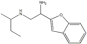 [2-amino-2-(1-benzofuran-2-yl)ethyl](methyl)propan-2-ylamine 化学構造式