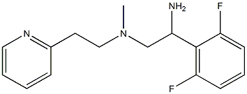 [2-amino-2-(2,6-difluorophenyl)ethyl](methyl)[2-(pyridin-2-yl)ethyl]amine