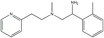 [2-amino-2-(2-methylphenyl)ethyl](methyl)[2-(pyridin-2-yl)ethyl]amine