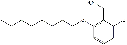 [2-chloro-6-(octyloxy)phenyl]methanamine|