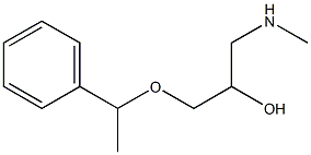 [2-hydroxy-3-(1-phenylethoxy)propyl](methyl)amine|