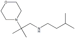 [2-methyl-2-(morpholin-4-yl)propyl](3-methylbutyl)amine Structure