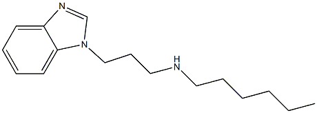 [3-(1H-1,3-benzodiazol-1-yl)propyl](hexyl)amine