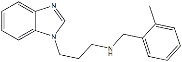 [3-(1H-1,3-benzodiazol-1-yl)propyl][(2-methylphenyl)methyl]amine