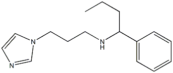 [3-(1H-imidazol-1-yl)propyl](1-phenylbutyl)amine 结构式