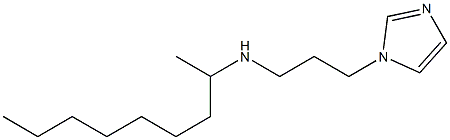 [3-(1H-imidazol-1-yl)propyl](nonan-2-yl)amine Structure