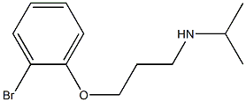 [3-(2-bromophenoxy)propyl](propan-2-yl)amine Structure