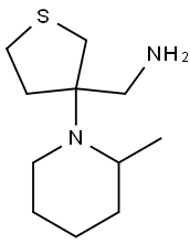  [3-(2-methylpiperidin-1-yl)tetrahydrothien-3-yl]methylamine