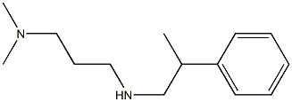 [3-(dimethylamino)propyl](2-phenylpropyl)amine Struktur