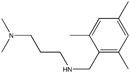 [3-(dimethylamino)propyl][(2,4,6-trimethylphenyl)methyl]amine Structure