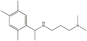 [3-(dimethylamino)propyl][1-(2,4,5-trimethylphenyl)ethyl]amine Structure