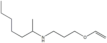 [3-(ethenyloxy)propyl](heptan-2-yl)amine