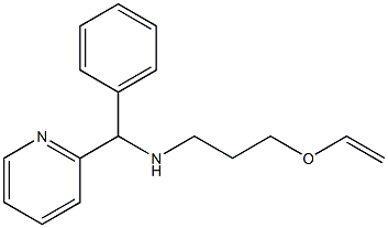 [3-(ethenyloxy)propyl][phenyl(pyridin-2-yl)methyl]amine