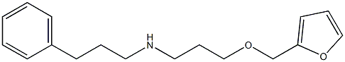 [3-(furan-2-ylmethoxy)propyl](3-phenylpropyl)amine Structure