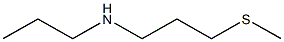 [3-(methylsulfanyl)propyl](propyl)amine,,结构式