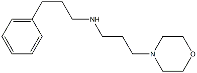 [3-(morpholin-4-yl)propyl](3-phenylpropyl)amine,,结构式