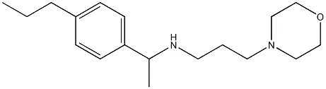 [3-(morpholin-4-yl)propyl][1-(4-propylphenyl)ethyl]amine