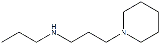 [3-(piperidin-1-yl)propyl](propyl)amine 化学構造式