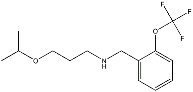 [3-(propan-2-yloxy)propyl]({[2-(trifluoromethoxy)phenyl]methyl})amine