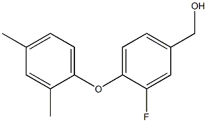 [4-(2,4-dimethylphenoxy)-3-fluorophenyl]methanol