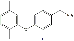 [4-(2,5-dimethylphenoxy)-3-fluorophenyl]methanamine