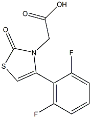 [4-(2,6-difluorophenyl)-2-oxo-1,3-thiazol-3(2H)-yl]acetic acid|