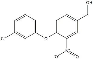  [4-(3-chlorophenoxy)-3-nitrophenyl]methanol