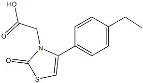 [4-(4-ethylphenyl)-2-oxo-1,3-thiazol-3(2H)-yl]acetic acid