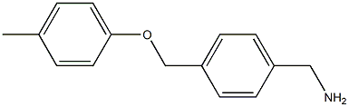 [4-(4-methylphenoxymethyl)phenyl]methanamine