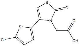 [4-(5-chlorothien-2-yl)-2-oxo-1,3-thiazol-3(2H)-yl]acetic acid