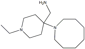 [4-(azocan-1-yl)-1-ethylpiperidin-4-yl]methanamine