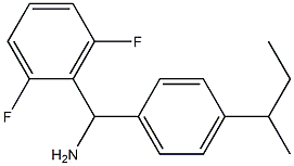 [4-(butan-2-yl)phenyl](2,6-difluorophenyl)methanamine