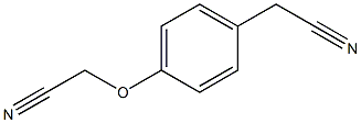 [4-(cyanomethoxy)phenyl]acetonitrile 结构式