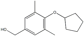 [4-(cyclopentyloxy)-3,5-dimethylphenyl]methanol Structure