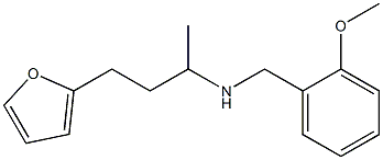 [4-(furan-2-yl)butan-2-yl][(2-methoxyphenyl)methyl]amine