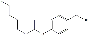[4-(octan-2-yloxy)phenyl]methanol Structure