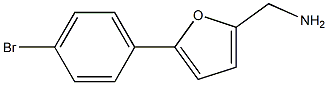  [5-(4-bromophenyl)-2-furyl]methylamine