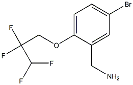 [5-bromo-2-(2,2,3,3-tetrafluoropropoxy)phenyl]methanamine