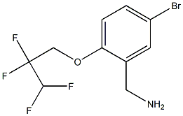  [5-bromo-2-(2,2,3,3-tetrafluoropropoxy)phenyl]methanamine