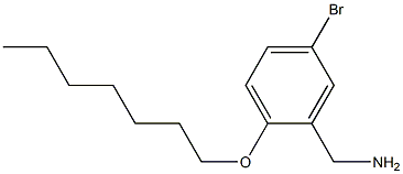 [5-bromo-2-(heptyloxy)phenyl]methanamine