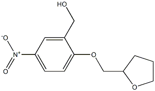 [5-nitro-2-(oxolan-2-ylmethoxy)phenyl]methanol|