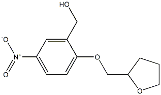 [5-nitro-2-(oxolan-2-ylmethoxy)phenyl]methanol