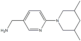  [6-(3,5-dimethylpiperidin-1-yl)pyridin-3-yl]methylamine