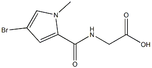 {[(4-bromo-1-methyl-1H-pyrrol-2-yl)carbonyl]amino}acetic acid