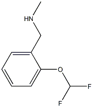 {[2-(difluoromethoxy)phenyl]methyl}(methyl)amine