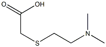 {[2-(dimethylamino)ethyl]thio}acetic acid 结构式