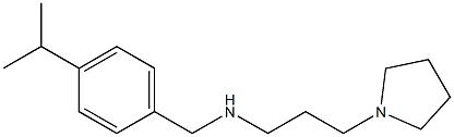  {[4-(propan-2-yl)phenyl]methyl}[3-(pyrrolidin-1-yl)propyl]amine