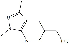 {1,3-dimethyl-1H,4H,5H,6H,7H-pyrazolo[3,4-b]pyridin-5-yl}methanamine