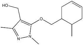  {1,3-dimethyl-5-[(6-methylcyclohex-3-en-1-yl)methoxy]-1H-pyrazol-4-yl}methanol